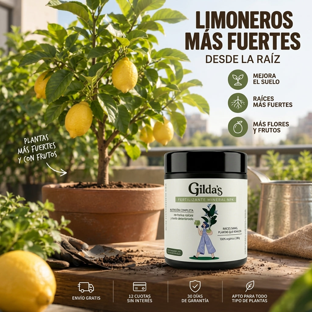 Nutrición Mineral NPK para plantas — Gilda's