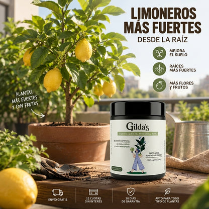 Nutrición Mineral NPK para plantas — Gilda's