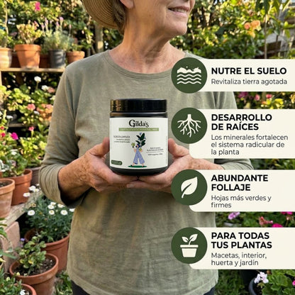 Nutrición Mineral NPK para plantas — Gilda's